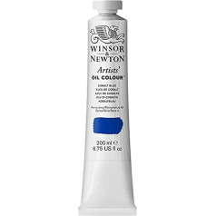 Winsor & Newton 1237178 Mākslinieki Ölfarbe - 200ml tūbiņa, mākslinieks - Ölfarbe mit höchstmöglicher Pigmentierung, höchste Lichtechtheit - Kobaltblau