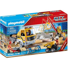 Playmobil City Action 70742 Būvlaukums ar pašizgāzēju no 4 gadiem