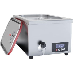 GGM Gastro SVGVA24 Sous-Vide Cooker - 24 Litres | Sous-Vide | Water Bath | Cooker | Soft Cooker