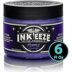 INK-EEZE INK-EEZE Purple Glide Tetovēšanas ziede bez naftas produktiem 6 oz burciņa