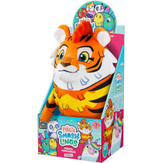 Pinata Smashlings Apskaujams plīšs, Mo Tiger, Roblox rotaļlietas, mīkstās rotaļlietas, ideāla dāvana, oficiāla Pinata Smashlings rotaļlieta, Toikido