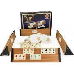 VD vatan kopš 1975 Compact Rummy Set/VIP Ahsap Okey SETI ar melamīna akmeņiem Orta Boy