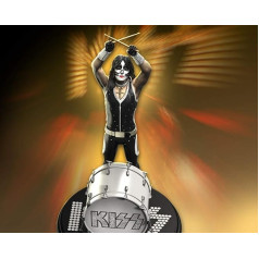 Knucklebonz Kiss/Kiss (Alive!) The Catman Rock Iconz statue