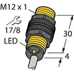 40301 - NI5-P12-Y1X, Induktiver sensors KEMA 02 ATEX 1090X