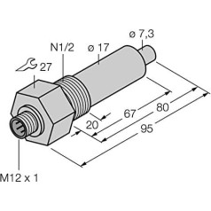 Turck Eintauchsensor FCS-N1/2A4-NA-H1141/L100 6871016 1St.