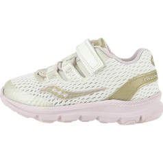 Saucony Meiteņu kedas Baby Freedom ISO, baltas/rozā/zeltainas krāsas