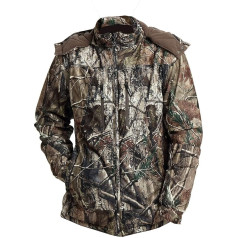 Krumba Men's Camouflage Hunting Windproof Waterproof Seam Sealed Jacket