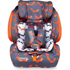 Cosatto Judo Child Car Seat Group 1/2/3, 9-36 kg, 9 months-12 years, ISOFIX, Forward Facing, Removable Harness, Reclines (Mister Fox)