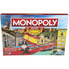 Hasbro - Žaidimas Monopolis Ispanija (1654e)