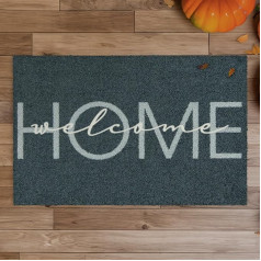 MOCAVI Mat Premium Doormat 45 x 70 cm Mazgājams ārā un iekštelpās 45 x 70 cm Welcome Home Durvju paklājs Dirt Trapper Mat Welcome Door Mat Durvju paklājs Durvju paklājs