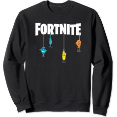 Fortnite Logo Lures White Svīteris