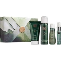 RITUALS The Ritual of Jing Gift Set, S - dāvanu kaste ar 4 izstrādājumiem ķermeņa kopšanai ar lotosa un džujubes ekstraktu - nomierinošas īpašības