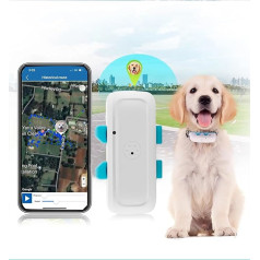 Zeerkeer GPS Dog Tracker suņiem Mājdzīvnieki GPS Locator reālā laika izsekošanas ierīce Locator ar Pet apkakle Vēsture maršruts Ūdensizturīgs Track Alarm ierīce bezmaksas App (TK911Pro-2G)