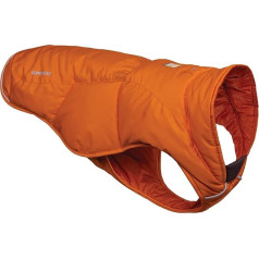 RUFFWEAR Quinzee Siltināta ziemas mētelis suņiem, X-Small, Campfire Orange