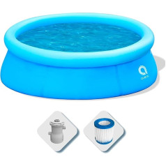 Jilong Marin Blue Prompt Set Self-Standing Pool Blue