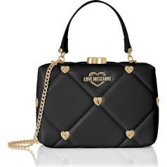 Love Moschino Dāmu melna rokassomiņa Jc4087pp1glz000, melna