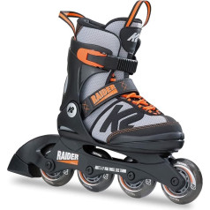 K2 Boys Raider - Black-Grey-Orange - 30b0201 Bērnu skrituļslidas