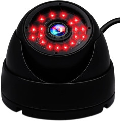 ELP USB Dome kamera 2MP āra kamera 1080p infrasarkano staru nakts redzamības USB kamera Ūdensizturīga āra iekštelpu USB kamera nozarei, CCTV kamera bērnu monitoram, mājdzīvnieku monitoram, mājas drošībai