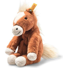 Steiff 75865 Soft Cuddly Friends Gola Dangling Horse 27 cm rotaļlieta bērniem Mīksts un mīksts, mazgājams, mazgājams, sarkanbrūns (075865)