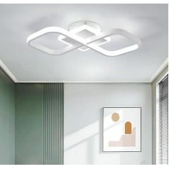 Griestu gaisma LED 36 W 4000 LM, balta kvadrātveida LED griestu gaisma, moderna, LED griestu apgaismojums viesistabai, guļamistabai, salonam, balkonam, vēsa balta gaisma 6500 K