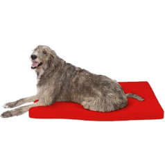 Dazzle Collection Premium Dog Bed Cushion Waterproof Cover Ortopēdiskā komforta un kvalitātes gulta ar atmiņas putām lieliem suņiem ar mazgājamu un noņemamu pārvalku ar