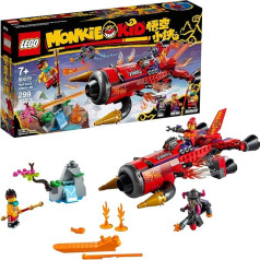 LEGO Monkie Kid Red Son's Inferno Jet 80019 konstruktors (299 gabaliņi)