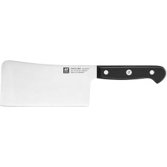 ZWILLING Gourmet Hackmesser, 15 cm, Rostfreier Spezialstahl, Ergonomischer Kunststoff-Griff, Schwarz - Ražots Vācijā