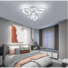 OTREN Modern LED griestu gaisma, 36 W spuldzes, griestu gaisma virtuvei, viesistabai, guļamistabai, 6500 K Cool White, 3600 LM, 3 ziedlapiņas