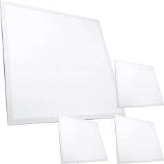 LED ATOMANT 4 LED paneļu komplekts 60 x 60 cm, 48 W, CCT (krāsu selektora slēdzis Warm White, Neutral White vai Cool White), 5000 lūmenu, iekļauts draiveris.