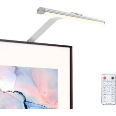 LABOREDUCER 2 LED skapja apgaismojums ar tālvadības pulti, displeja skapja apgaismojums LED Dimmable Surface-Mounted Lights Picture Lighting for Pax skapji, grāmatu plaukts nopirkts, skapis