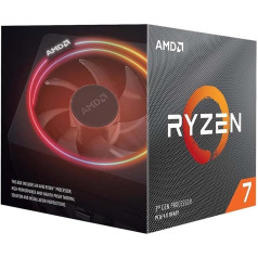 AMD Ryzen 7 3700X procesors, 4GHz AM4 36MB kešatmiņa, wraith prism