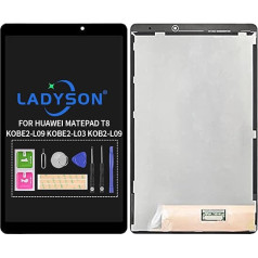 LADYSON Für Huawei MatePad T8 8.0 Bildschirm Ersatz Kobe2-L09 Kobe2-L03 KOB2-L09 LCD displejs Touch Panel Digitizer Vollglas Montagesets mit Werkzeug