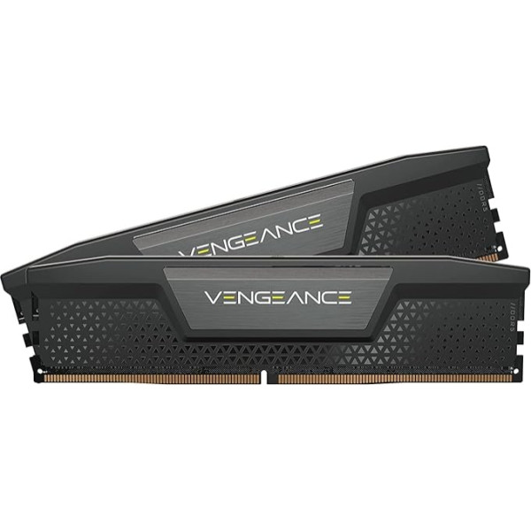 Corsair VENGEANCE DDR5 RAM 32GB (2x16GB) 6400MHz CL32 Intel XMP iCUE Compatible Computer Memory - Black (CMK32GX5M2B6400C32)