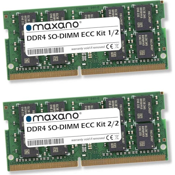 Maxano 32GB Kit 2x 16GB RAM Compatible with Synology DiskStation DS923+ (PC4-21300 SO-DIMM ECC Memory)