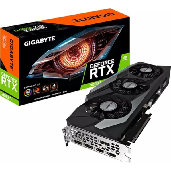 Видеокарта Gigabyte GeForce RTX 3080 Ti Gaming OC 12GB GV-N308TGAMING OC-12GD