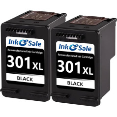 INK E-SALE 301XL daudzpaku printeru kasetnes, kas paredzētas HP 301 melnas krāsas printeru kasetnēm, kas paredzētas Envy 4500 5530 4504 4502 DeskJet 2540 1510 1000 1050 2050 2544 3050 1010 2549 OfficeJet 2620 4630 4632.