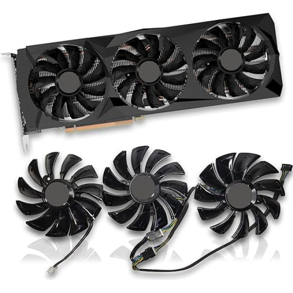 Dotodo 87mm GA92S2U DC12V 0.46A 4PIN grafiskās kartes dzesēšanas ventilators ZOTAC GeForce RTX 2080 RTX 2080 Ti AMP Edition ventilators