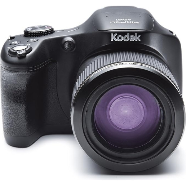 Kodak AZ651 PixPro Astro Zoom digitālā kamera (16 MP), melna