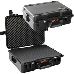 YPC Xplorer Case XL - 53 см x 40 см x 18 см Открытый чехол, фоточехол, водонепроницаемый чехол для камеры, жесткий чехол, транспортировочный чехол для дро