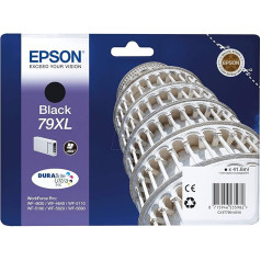 Epson Original T79XL Tintenpatrone Pisa, WF-4630DWF WF-4640DTWF WF-5110DW WF-5190DW WF-5620DWF WF-5690DWF WF-5190DWW WF-5690DWF WF-5690DWF, (schwarz)