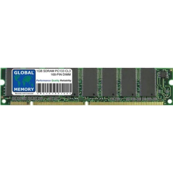 1GB PC133 133MHz 168-PIN SDRAM DIMM RAM atmintis, skirta ROLAND FANTOM Xa / XR / G6 / X6 / G7 / X7 / G8 / X8 / X8