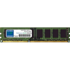 GLOBAL MEMORY 2GB DDR3 1066MHz PC3-8500 240-Pin DIMM atmiņas RAM datoriem / pamatplatēm