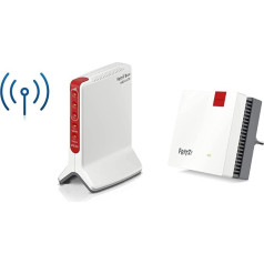 AVM Fritz!Box 6820 V3 LTE Router (LTE-Modem, WLAN N, 1x Gigabit LAN, слот для SIM-карты) & Fritz!Repeater 1200 AX (Wi-Fi 6, WLAN Mesh)