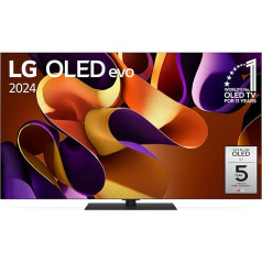 LG OLED65G49LS televizors 65 collu (165 cm) OLED evo televizors (α11 4K AI procesors, Dolby Vision, līdz 120 Hz) [2024. gada modelis], melns