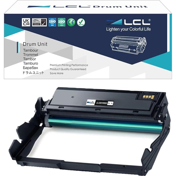 LCL suderinamas būgnas Phaser 3330 WorkCentre 3335 3345 101R00555 (1 juodas), skirtas Xerox WorkCentre 3335 WorkCentre 3345 Phaser 3330 3345VDNi 3330DNi 3330DNi 3335DNi 3345DNi 3345DNi 3345DNi 3345DNi