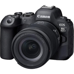 Canon EOS R6 Mark II korpuss + objektīvs RF 24-105 mm f/4-7.1 IS STM