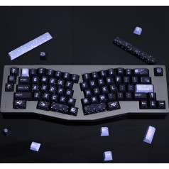 PBT kosmosa taustiņu vāciņu komplekts Cherry Profile 152 taustiņi Custom ISO ANSI Cute Dye-Sub taustiņu vāciņi 60% 65% 70% 75% Cherry Gateron MX mehāniskām tastatūrām