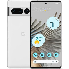 Google Pixel 7 Pro - Atbloķēts Android viedtālrunis ar telefoto un platleņķa objektīvu - 128 GB - Sniegs