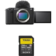 Sony ZV-E1 satura veidošanas pilna kadra kamera (kompakta un viegla, 4K60p, 12,2 megapikseļi, 5 asis un digitālā stabilizācija) + SFG256T