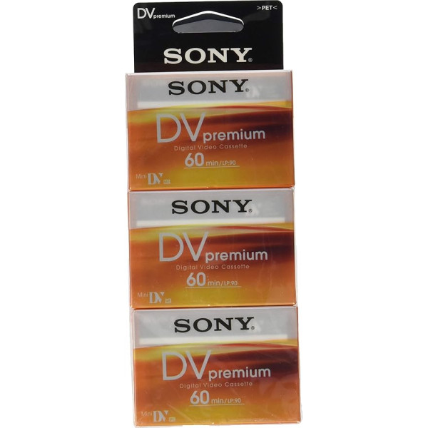 Sony 5DVM-60 PR Mini-DV videokasešu komplekts (60 min), 5 gab. iepakojumā